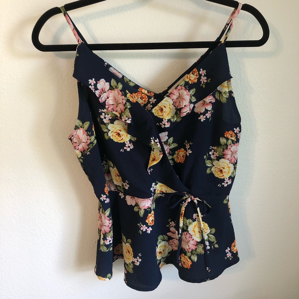 Floral tank top